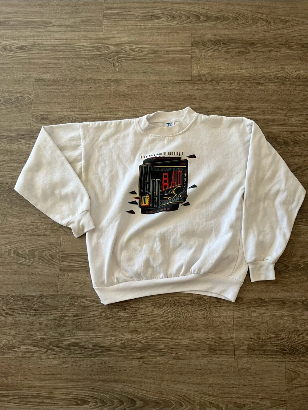 Vintage 1993 Houlihans To Houlihans 12K Sweatshirt Mens Large USA Crewneck Rare